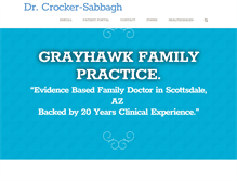 Tablet Screenshot of grayhawkfamilypractice.com